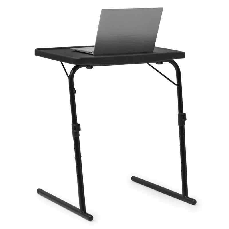 Foldable Tiltable Sturdy Computer Desk Personal Laptop Tray Activity Bedside Table