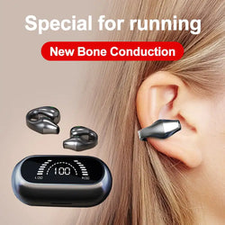 Bluetooth 5.2 Bone Conduction Earphone Ear Clip