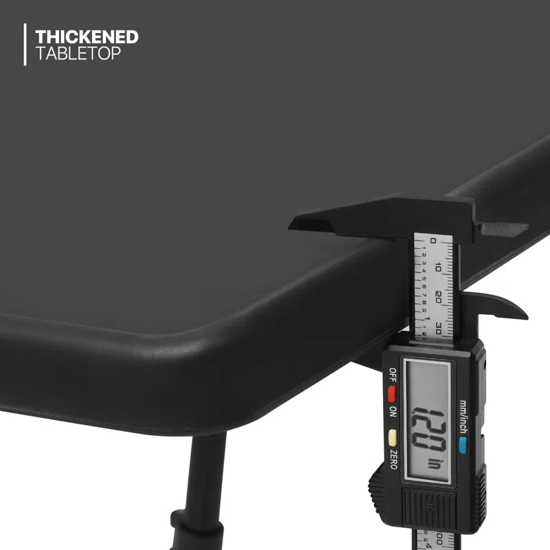 Foldable Tiltable Sturdy Computer Desk Personal Laptop Tray Activity Bedside Table