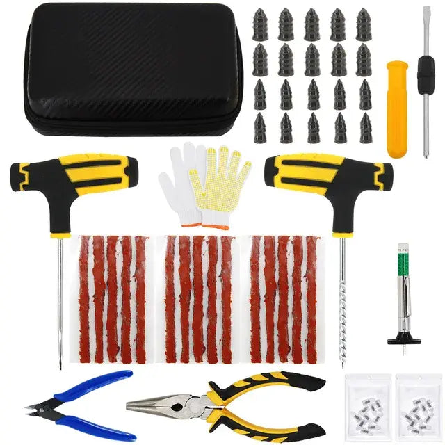 Car Tire Repair Tool Kit